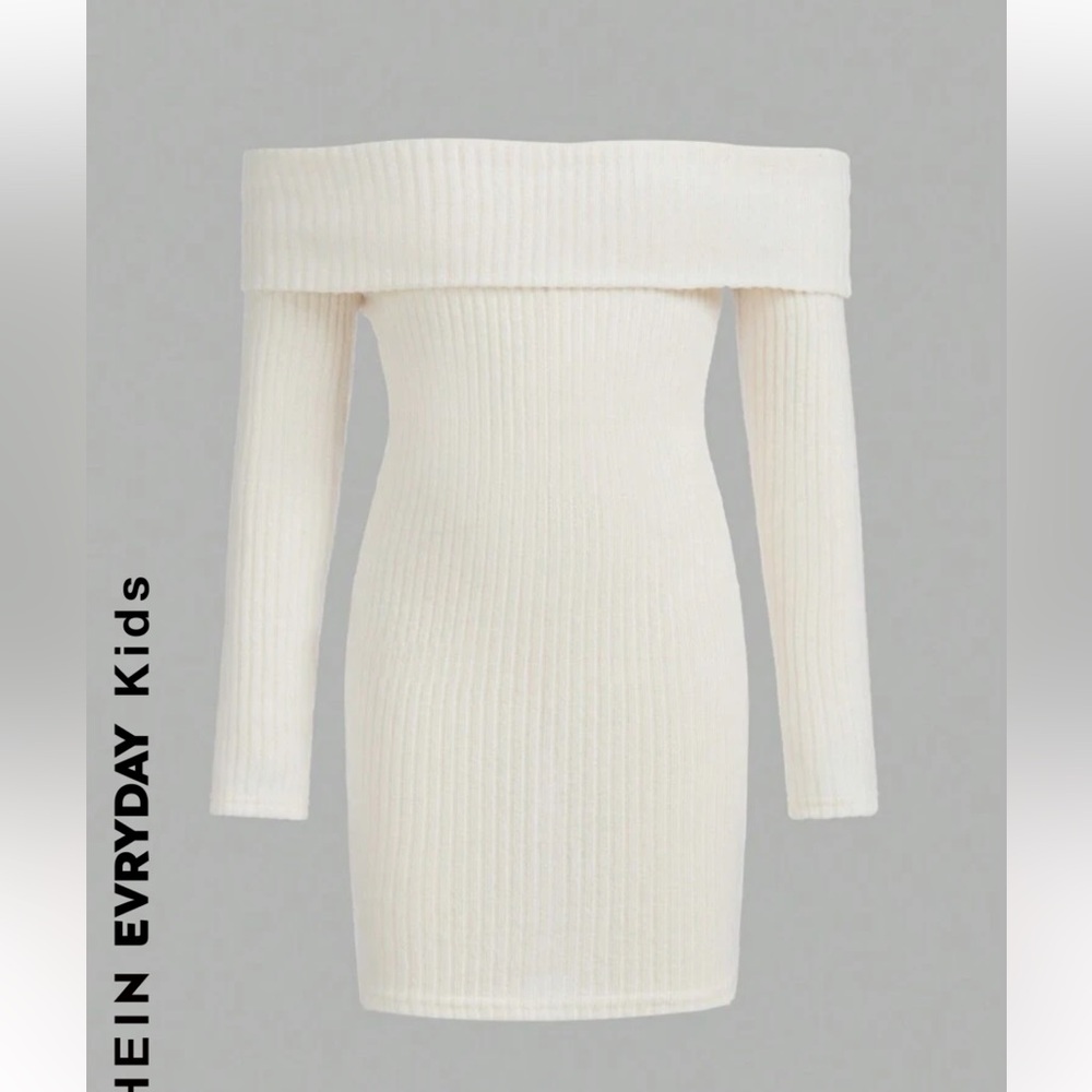 SHEIN Kids. Size 12. Off white color.